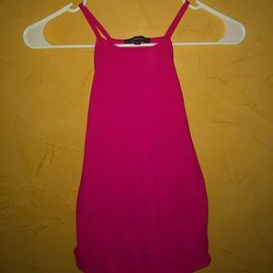 Marshall’s Neon Pink High Neck Halter Bodysuit